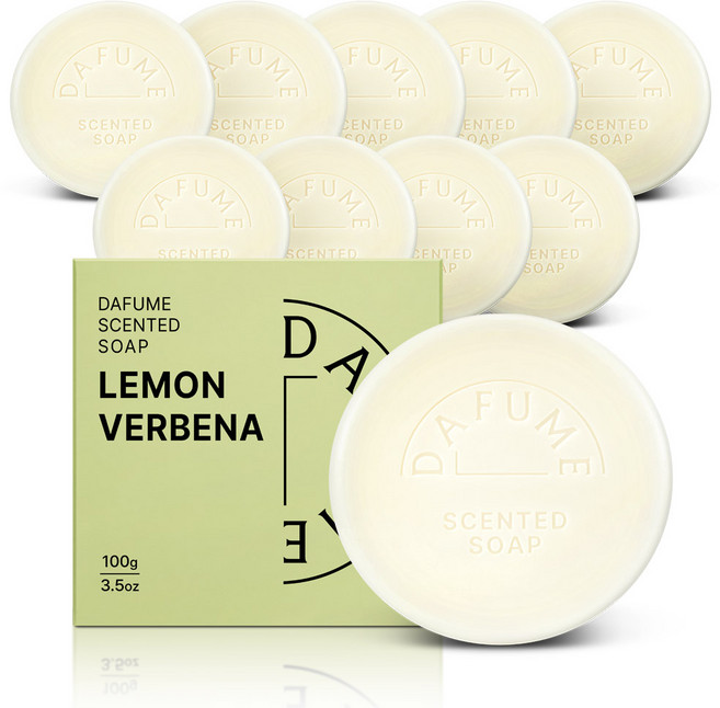 다퓸 바이 코코도르 시그니처 센티드 비누 레몬버베나, 100g, 10개입