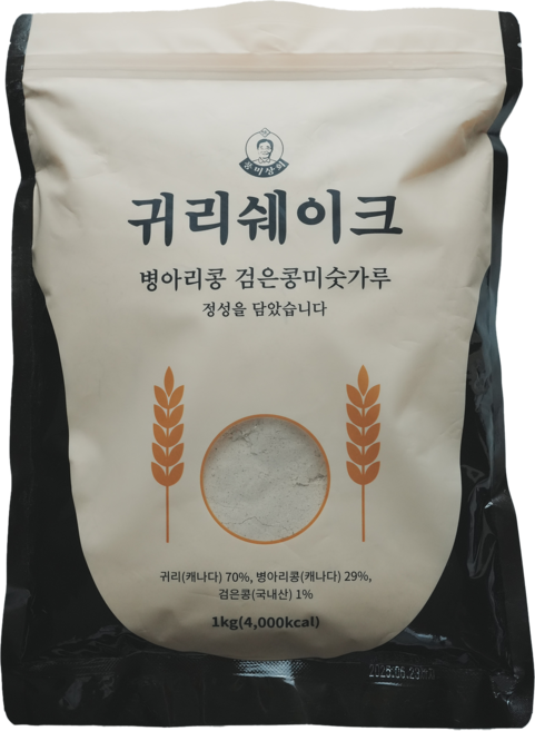 풍미상회 귀리쉐이크 병아리콩 검은콩 미숫가루 1kg, 1개