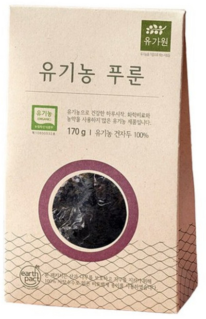 유가원 유기농 프랑스산 건자두 푸룬, 170g, 2개