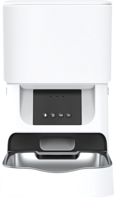 디클펫 반려동물 자동급식기 AT-210, 4L, 화이트, 1개