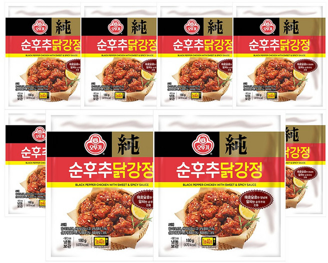 오뚜기 순후추닭강정 180g 8개