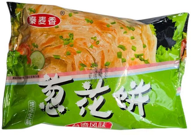 총화빙 대만식 파전병 아침식사대용 간식 간편음식 밀가루떡 1.2kg(120g*10개)/봉, 1.2kg, 2개