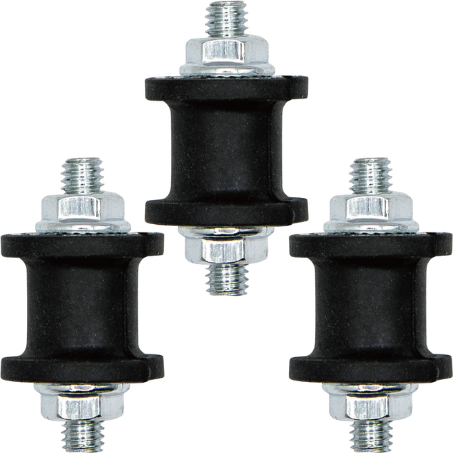 예초기 방진고무 3개 배부식 혼다 제노아 등 엔진예초기 공용 엔진고정볼트 예초기부품, 1세트