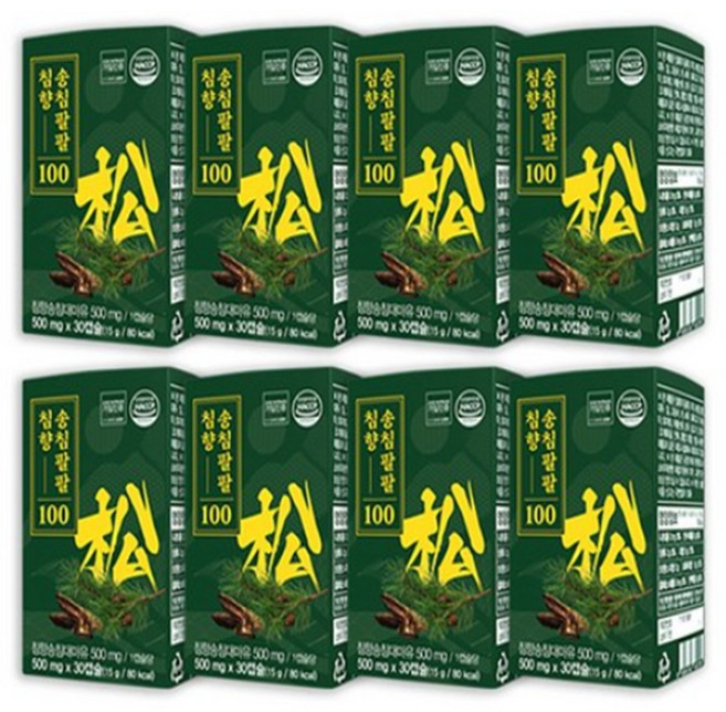 송침팔팔 침향100, 30정, 8세트