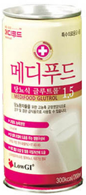 메디푸드 당뇨식 글루트롤 1.5 200ml x 60캔, 2박스