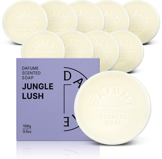 다퓸 바이 코코도르 시그니처 센티드 비누 정글러쉬, 100g, 10개입