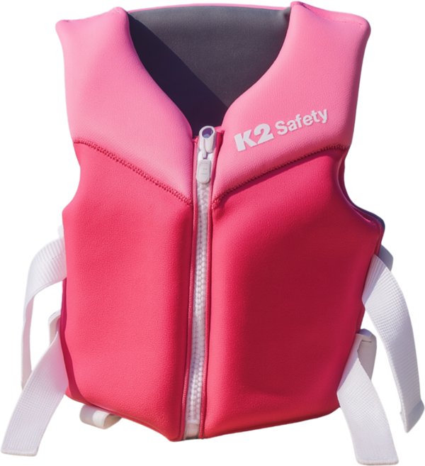 K2세이프티 어린이 구명조끼 네오프렌 아동, 핑크