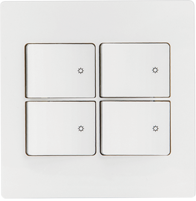 제일전기 디노 화이트 중4구 스위치, 1개