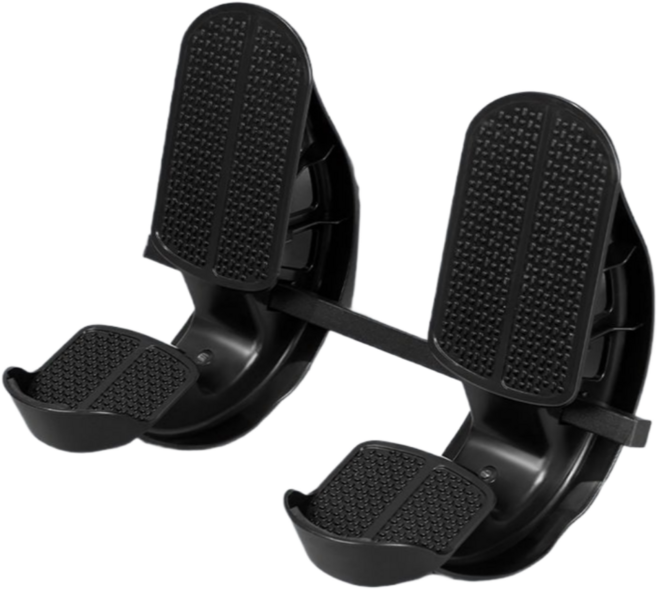 유통피아 발목 종아리 스트레칭 밸런스 페달, 1쌍, 블랙