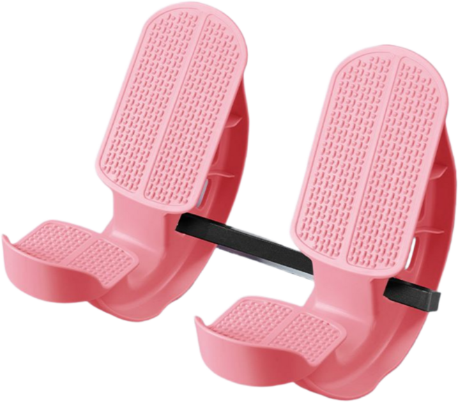 유통피아 발목 종아리 스트레칭 밸런스 페달, 1쌍, 핑크