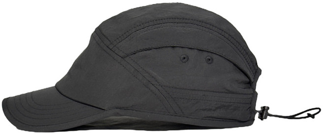숏캡 숏챙모자 챙짧은 트레일 러닝 마라톤 대두 빅사이즈 모자 볼캡, 블랙, 1개