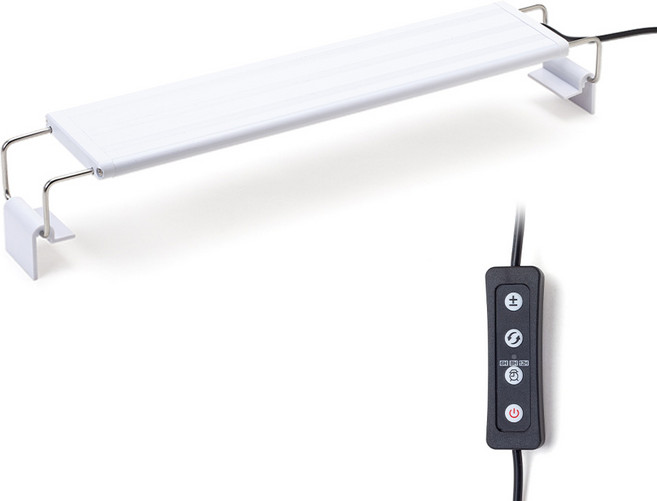 밝기조절 LED 어항조명 길이조절 수족관조명 30cm GWL-02, 1개