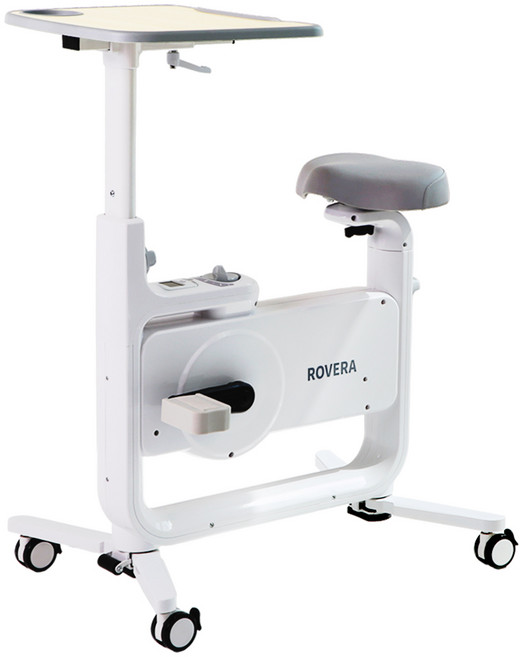 로베라 테이블 바이크 미니 실내 자전거 접이식 헬스 사이클, TB-300, 화이트 + 블랙