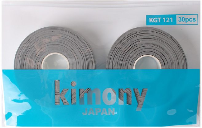 키모니 대용량 대회용 선물용 30P 롤 오버그립 테이프, 그레이, 1개