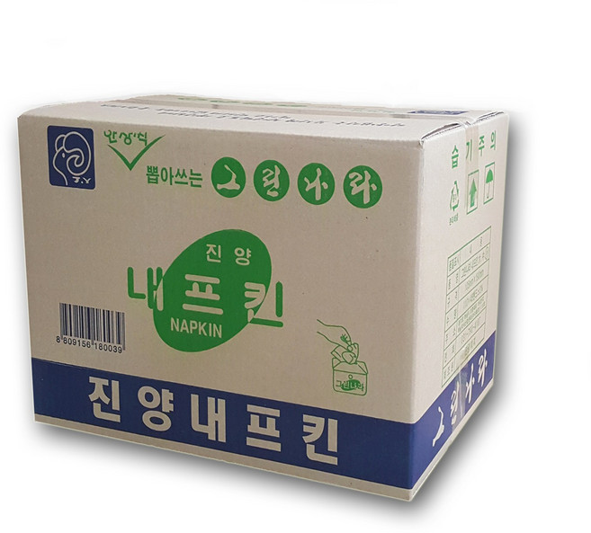 [진양제지] 무형광 A급 뽑아쓰는 냅킨 *옵션선택, 1개