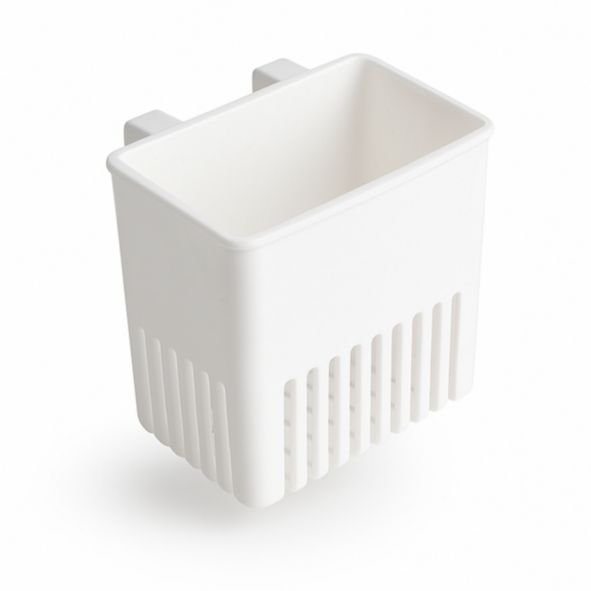 윤잇템 화이트 걸이형 미니건조대 컵홀더, 1개, 일반형