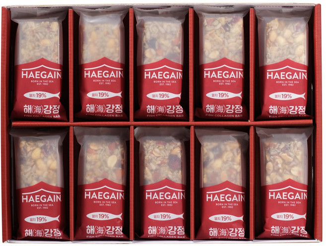 [해가인] 건강해!강정 세트, 40g, 1박스