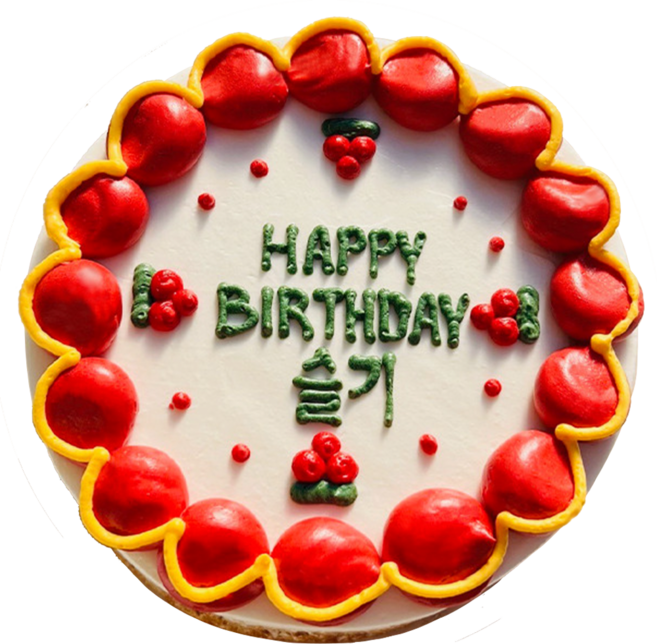 (평일 낮 12시전 주문 오늘출발) 케익팩토리 레드폼폼, 240g, 1개, 블루베리크림치즈