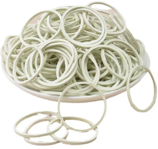 대용량 고무줄 소포장 1kg 100g*10 봉지, 흰색 38MM-1kg, 1세트, 1세트