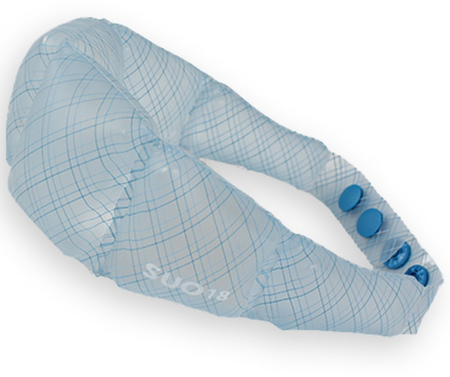 세이프쿨링 아이스 대용량 쿨스카프 넥밴드, 블루, 1개