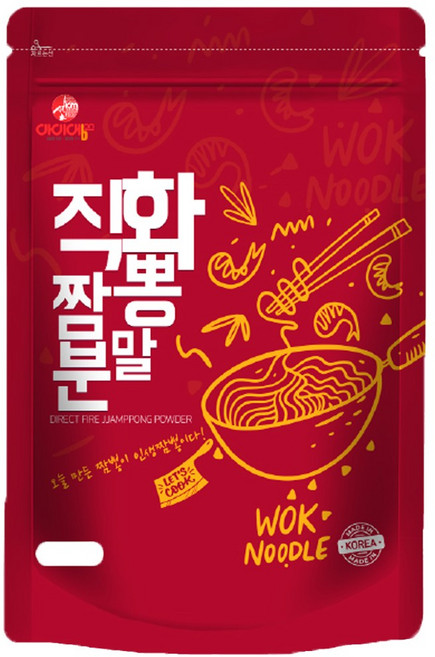 아이엠소스 직화짬뽕분말 얼큰 매콤, 500g, 1개