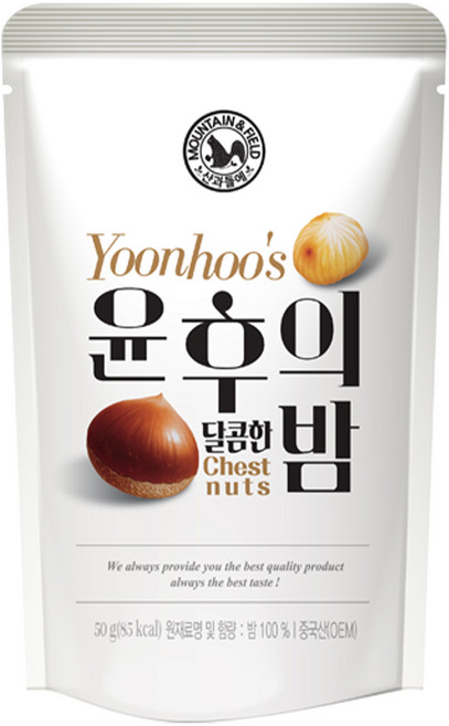 윤후의달밤(깐밤/50g)x20봉, 50g, 20개