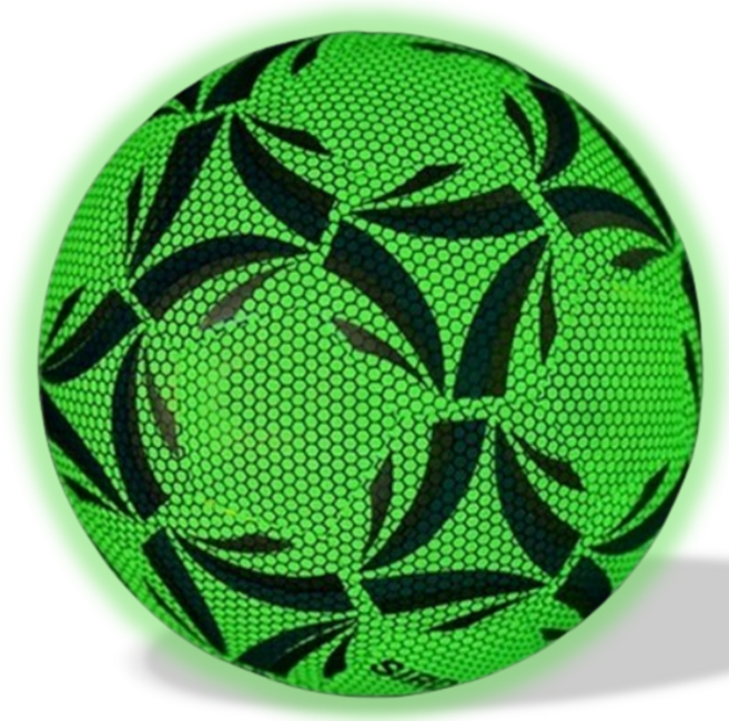 숏츠소개 프리스타일 야광 축구공 5호, 형광(그린), 1개