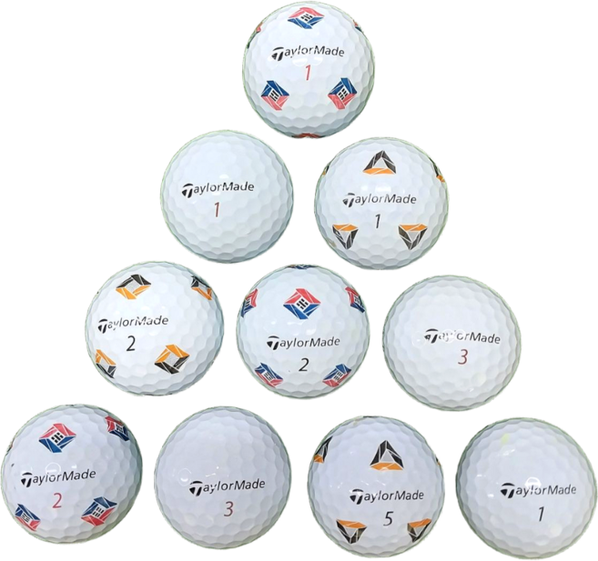 테일러메이드 TP5 PIX 5피스 A+급~A-급 20개 엄선한 최상급 로스트볼, 1개, 20개입, A/A-급