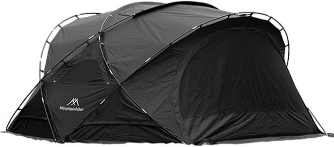 마운틴하이커 라운드 돔 텐트 리빙쉘 캠핑 쉘터, 베이지 SZK800