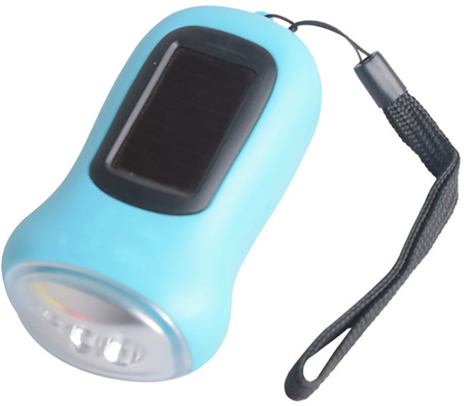 태양광 충전 겸용 자가발전 LED 후레쉬 태양열 라이트 충전식, E.스카이, 1개