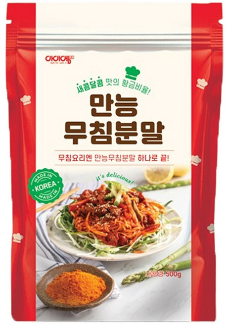 아이엠소스 만능무침분말 소스 골뱅이 국수, 1개, 500g
