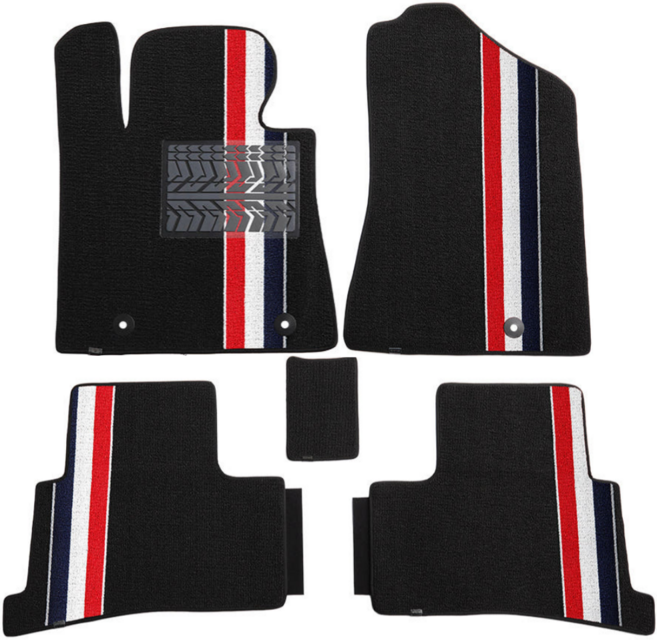 르노 아르카나 XM3 신형 슬림 뉴 코일매트 발매트 라인 카매트 차량용 바닥 발판 자동차 차량 깔판, 올블랙