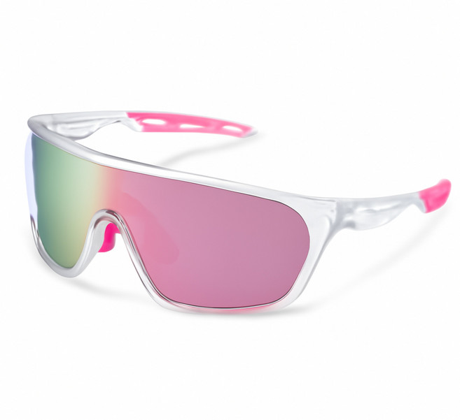 E-MATCHONE 이메치원 어린이 주니어 키즈 스포츠고글 선글라스 KH-01-01, 투명+핑크_C24, 1개