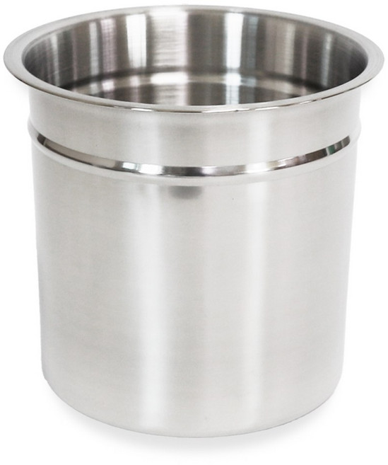 유유마트 업소용 뼈통 스텐 수저 불림통 원형 bmp 뚜껑없는 쓰레기통 비엠피 1~5호, 1개