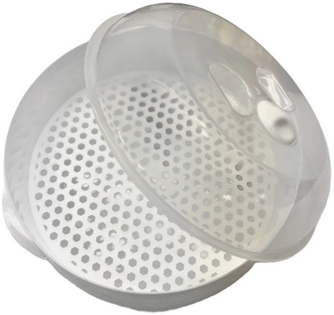 르쿠르쿠 전자레인지 만능 찜기, 1개, 1단 21.5cm