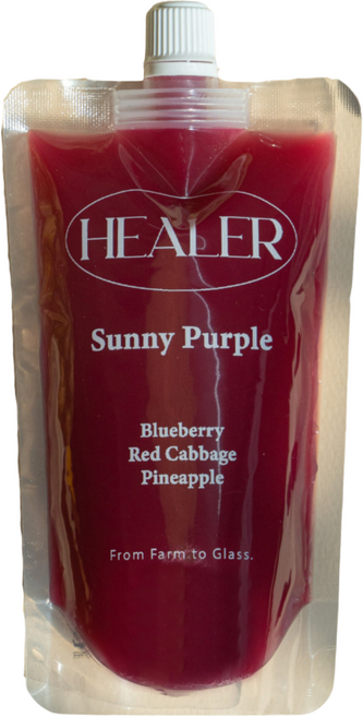 적채주스 / 적채 블루베리 파인애플 착즙 쥬스 클렌즈 디톡스 해독주스, 200ml, 20개