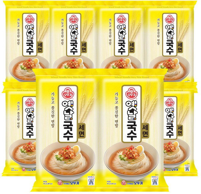 오뚜기 세면, 900g, 8개