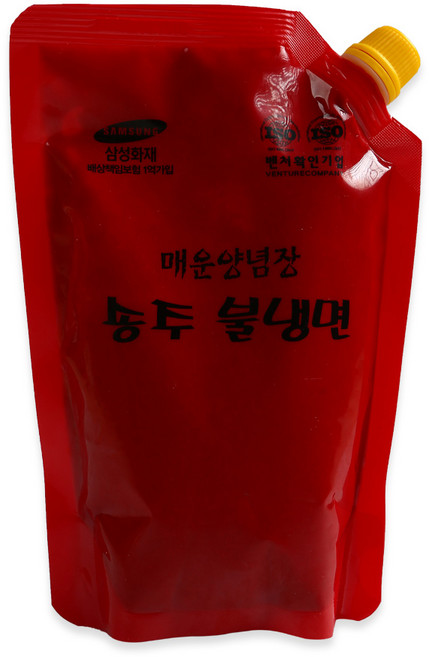 송주불냉면 매운 양념장 500g (캡사이신무첨가), 1개