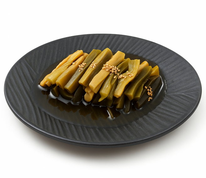 씨푸드코리아 / 자연담은 궁채장아찌 2kg / 아삭아삭 수제 줄기상추 간장절임, 1개