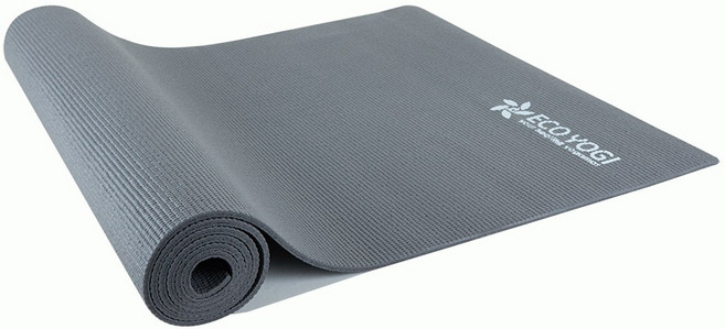 에코요기 PVC요가매트 4mm~8mm, 그레이
