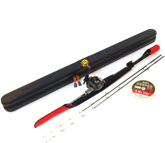 K-PRO 2TOP 티타늄 쭈꾸미 문어 낚시대+베이트릴+가방 세트, 2TOP 우핸들세트