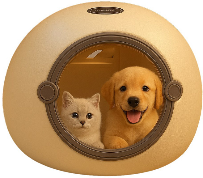 에인젤 펫드라이룸 반려동물 강아지 고양이 건조기 털말리기 저소음 펫드라이기 에어탱크, 화이트