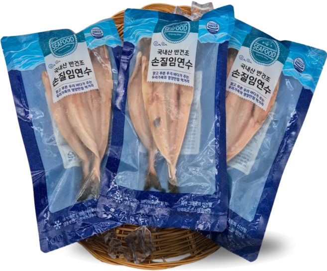 [강릉수협가공/산지직송] 국내산 동해안 손질 반건조 임연수 이면수 구이용 홈쇼핑 HACCP 해썹, 1박스, 중임연수 6미(2미 3팩)