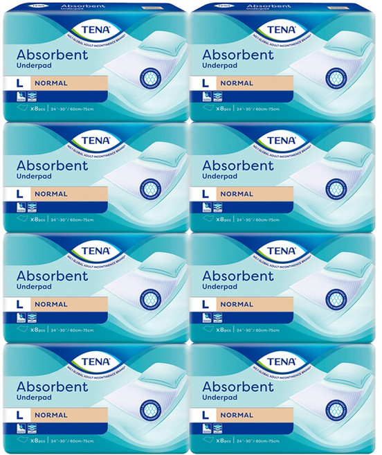 테나 위생매트 8매 x 12개 (1박스) / 요실금 성인기저귀