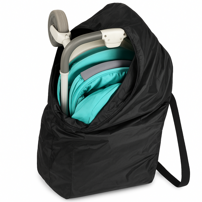 플랜와우 유모차 카시트 여행용 운반 가방, 1개, 한쪽어깨용