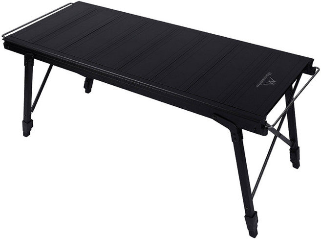 마운틴하이커 IGT 테이블 접이식 폴딩 캠핑 테이블 3유닛 4유닛, 블랙