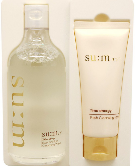 숨37도 스킨 세이버 에센셜 퓨어 클렌징 워터 기획, 1개, 400ml