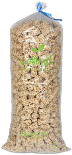 웰링스 업소용 대용량 뻥튀기 박스포장 밀보리가락2.5kg, 1개, 2.5kg