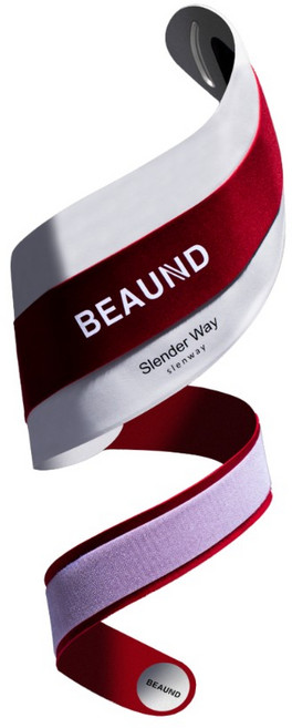 뷰앤디 본사 슬렌웨이 EMS 벨트 근적외선 온열 마사지기, 단일, BND-008