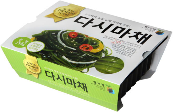 대복식품 땅바풍 해조류 완도 염장 다시마채 실다시마_본사직송, 4개, 250g